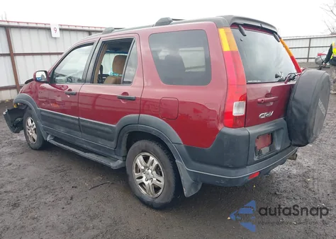 2004 Honda Cr-V Ex из США, поврежденный, VIN JHLRD78834C008373